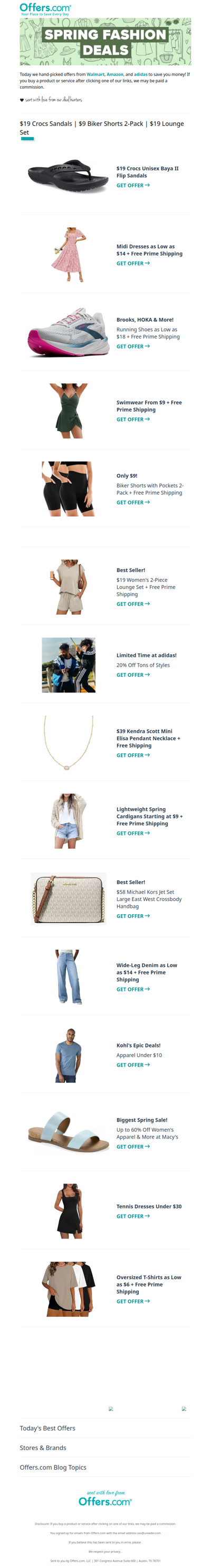 Spring Fashion Deals Are in Full Bloom!