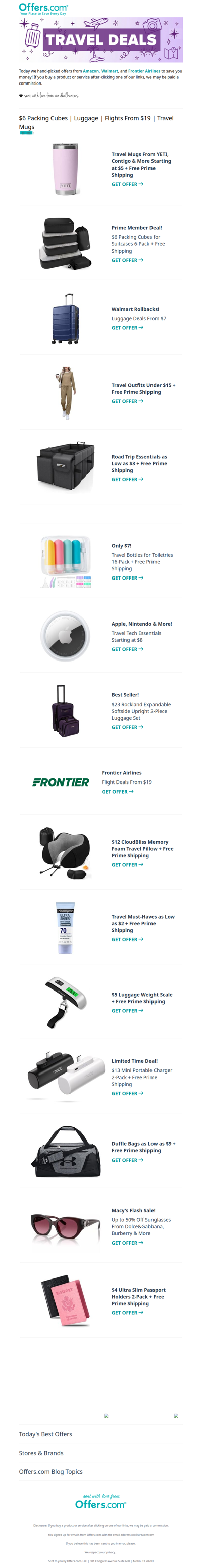 Your Vacation Starts Here: Shop Travel Deals From $2