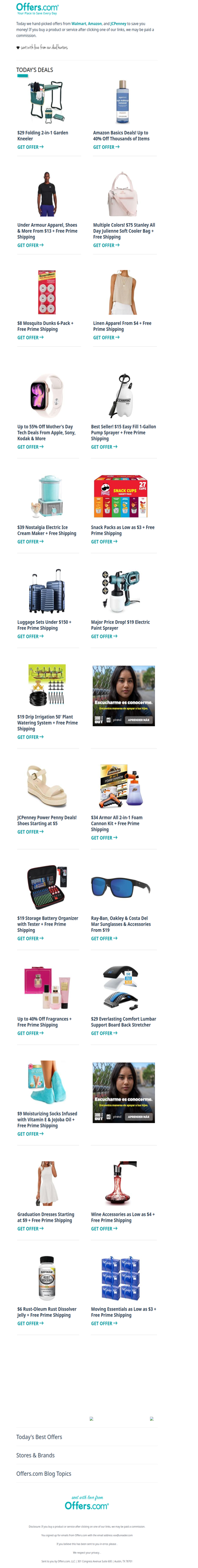 40% Off Amazon Basics | Linen Apparel From $4 | $15 Pump Sprayer