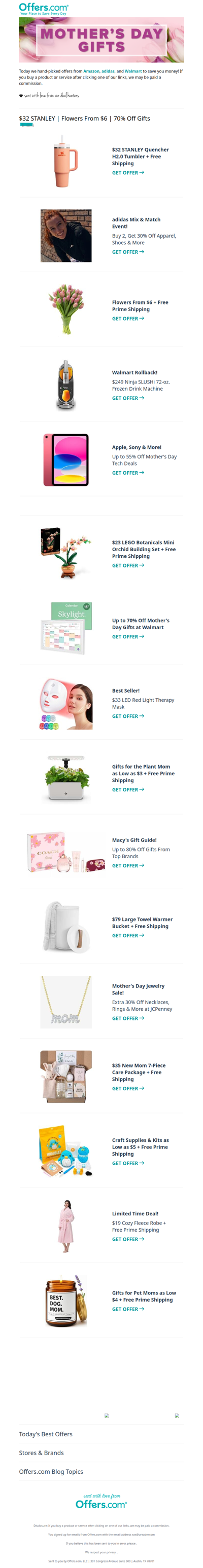 Celebrate Mom: Top Gifts From $3