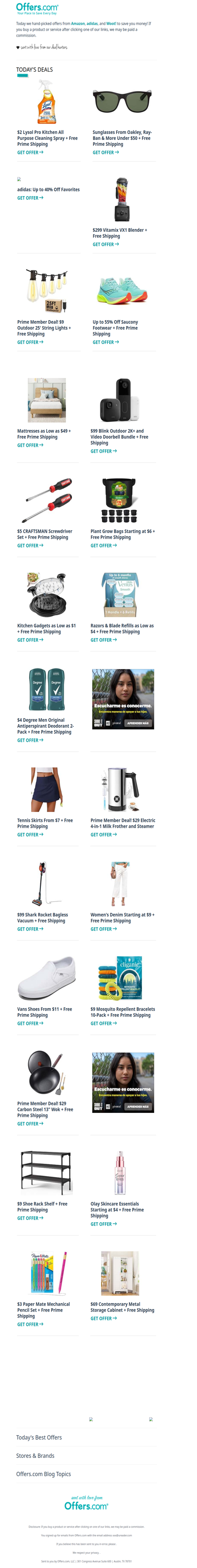 $2 Lysol | Kitchen Gadgets From $1 | $9 25' Patio Lights