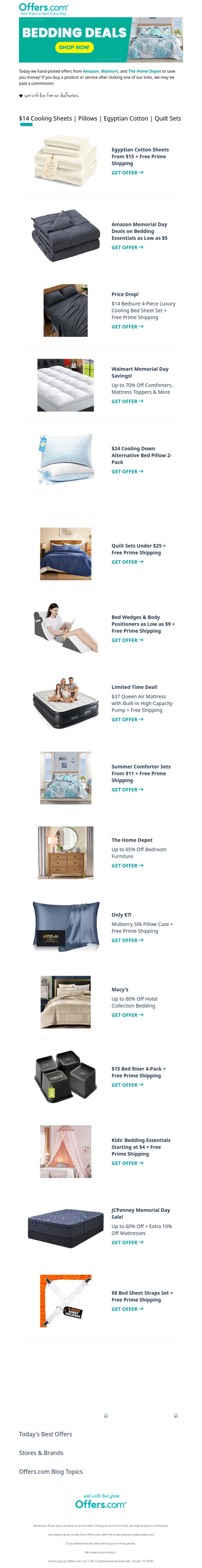 Summer Bedding Deals You Need