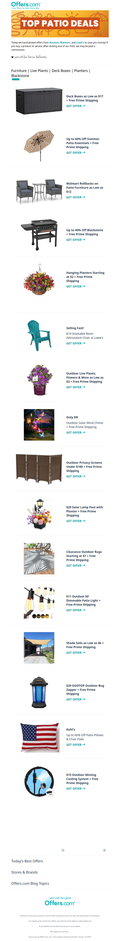 The Best Patio Deals of the Season