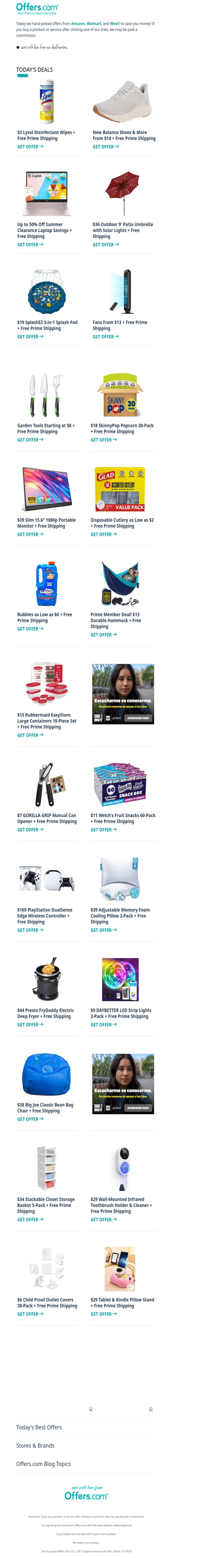 $3 Lysol Wipes | Fans From $13 | $15 Rubbermaid 18-Pc. Set