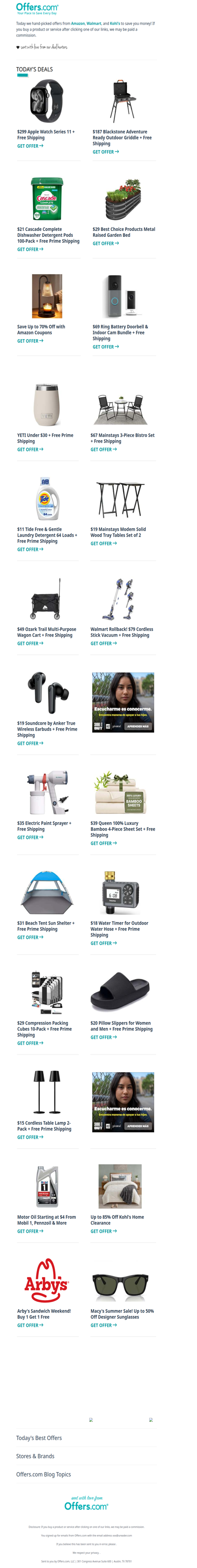 $299 Apple Watch | YETI Under $30 | Amazon Coupons | $11 Tide