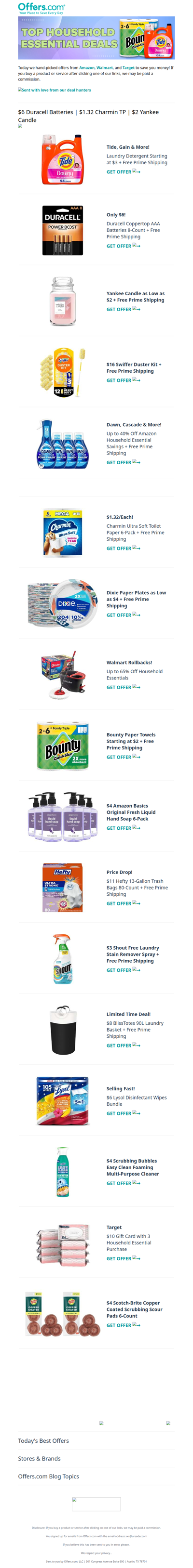 Stock Up on Household Essentials for Less!