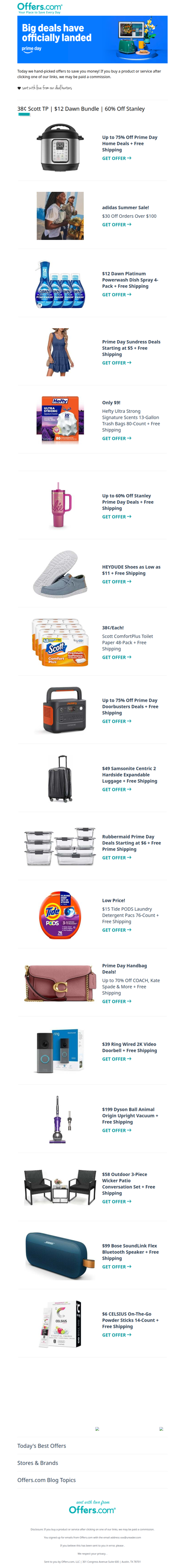 Our Top Prime Day Picks Selling Fast!