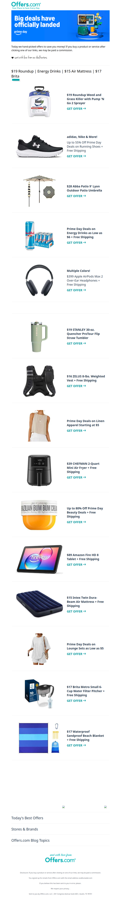Major Prime Day Deals & Discounts Just for You!