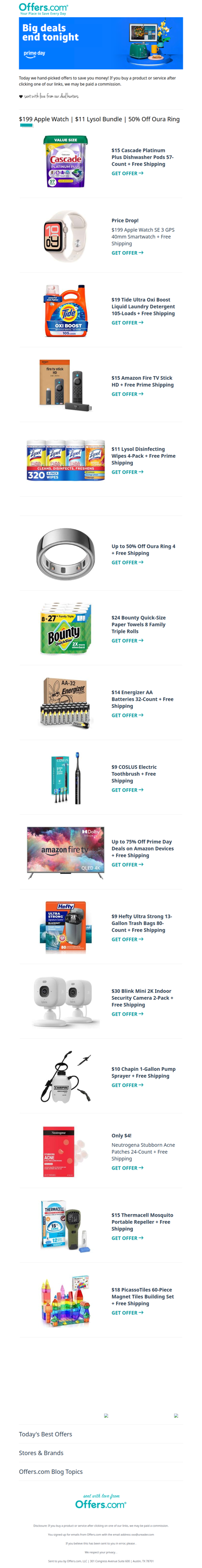Last Chance! Prime Day Best Sellers You Don't Want to Miss