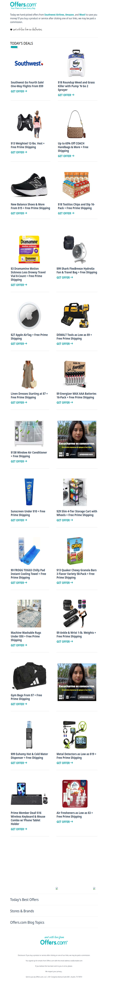 $18 Roundup | New Balance From $15 | $9 Energizer AAA 16-Pack