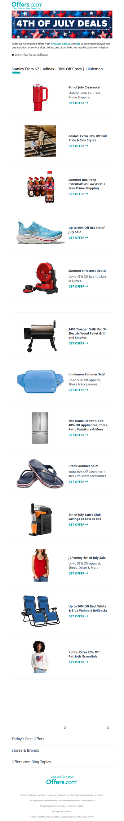 Red, White, and BOOM! Shop the Biggest 4th of July Deals