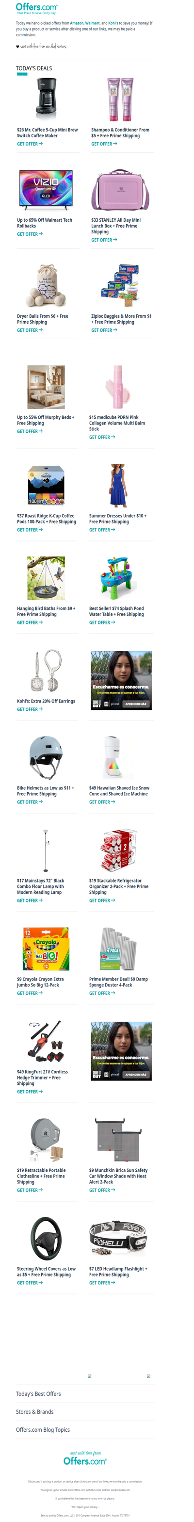 $26 Mr. Coffee Maker | Ziploc From $1 | Dresses Under $10