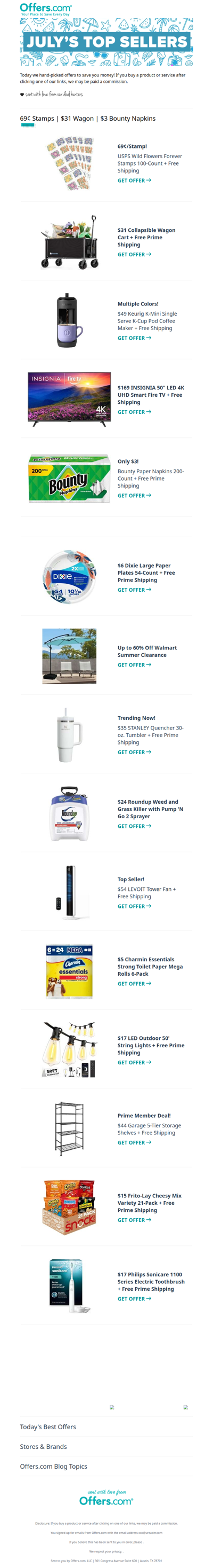 Our Top-Selling Deals of July!