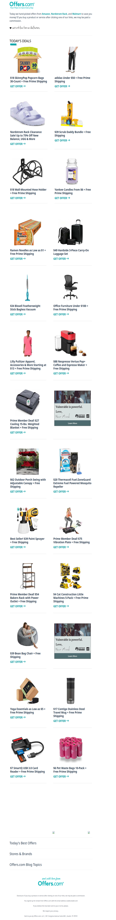 Yankee Candles From $6 | $88 Nespresso Maker | adidas Under $50