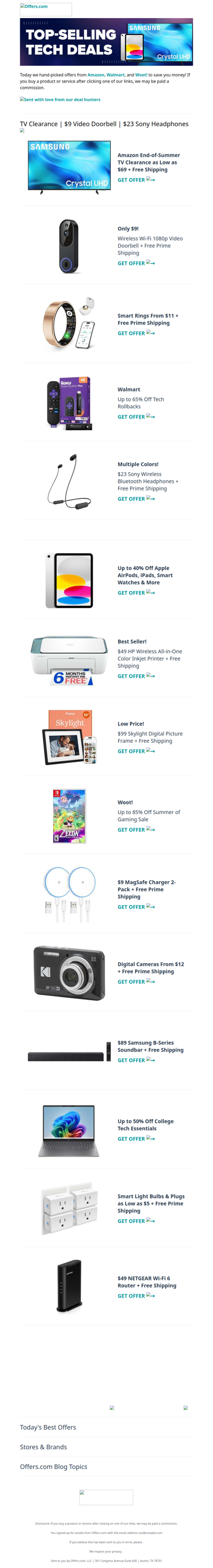 Top Tech Deals of the Week