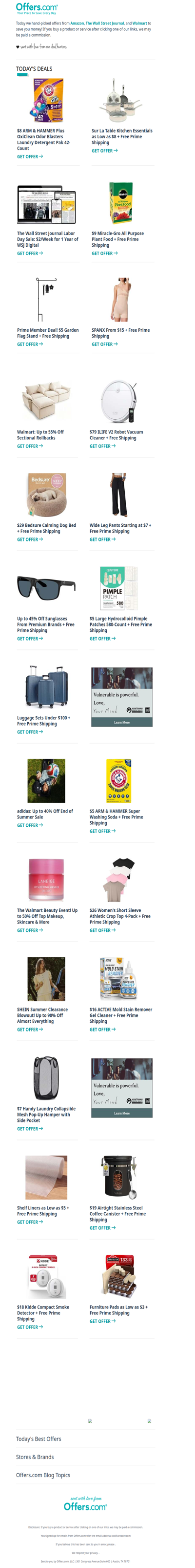 $8 ARM & HAMMER Laundry Paks | SPANX From $15 | $5 Pimple Patches