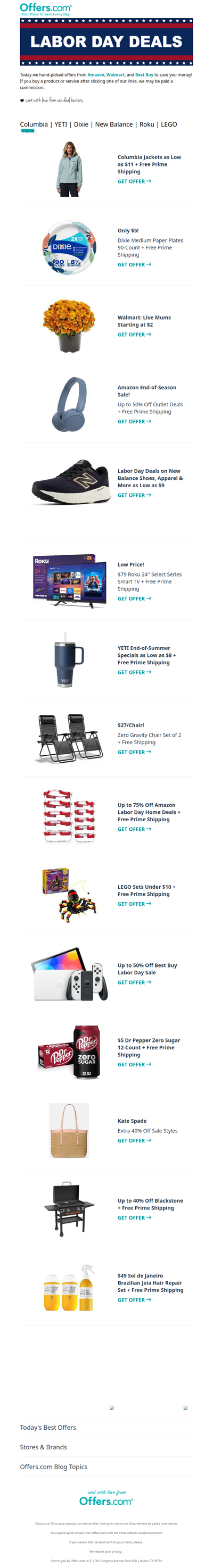 Early Access: Labor Day Deals Live Now