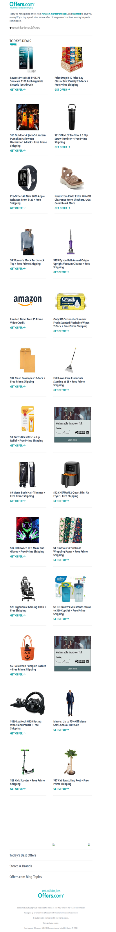 $15 PHILIPS Sonicare | New Apple Releases | $2 Cottonelle Wipes 2-Pk.