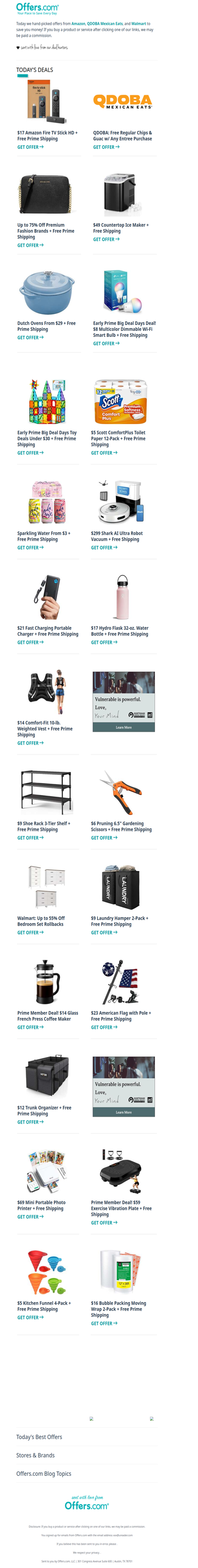 $17 Fire Stick HD | Dutch Ovens From $29 | $17 Hydro Flask