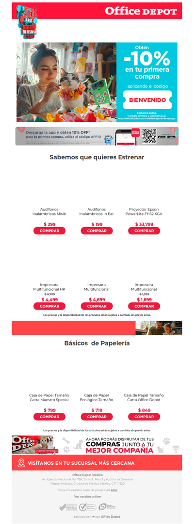 ¡No te pierdas nuestras ofertas! 🎯