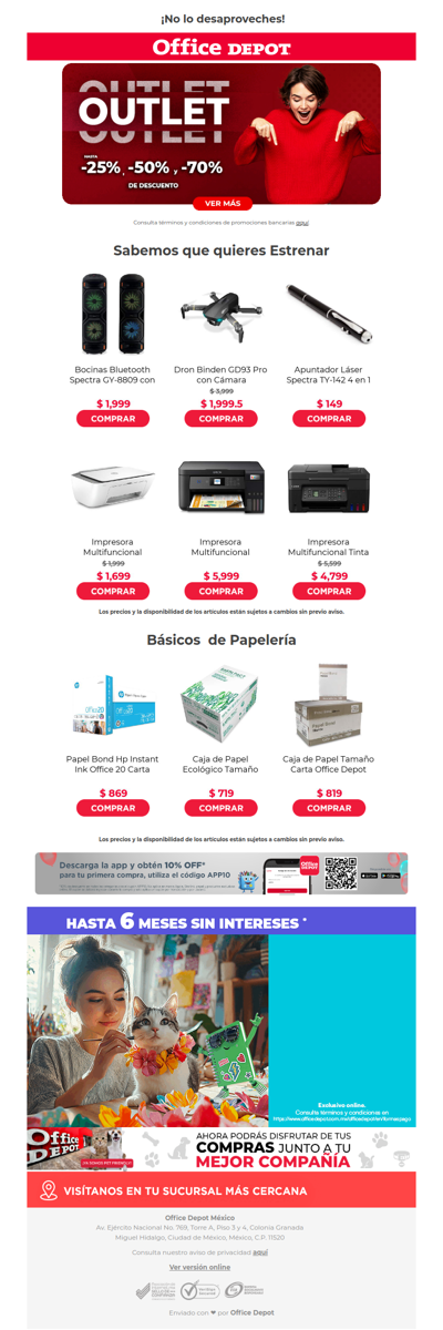 ¡Atrapa nuestras ofertas! 🎯