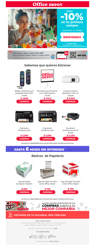¡No te pierdas nuestras ofertas! 🎯