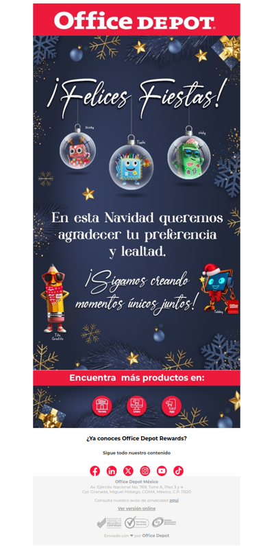 Más que clientes, somos familia. ¡Feliz Navidad! 🎄