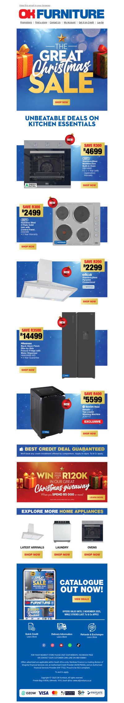 Great Deals to Get Your Kitchen Christmas-Ready!