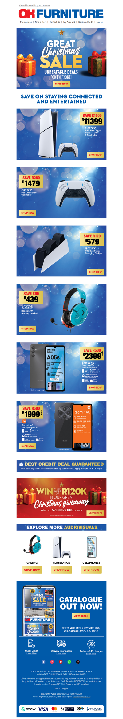 Explore Our Great Christmas Savings on Gaming & Smartphones!