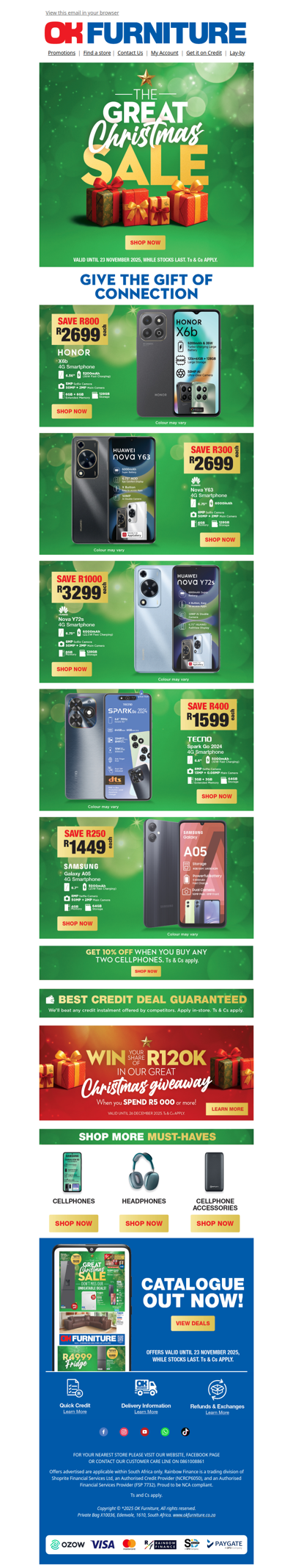 The perfect gifts are calling: Top smartphone deals inside