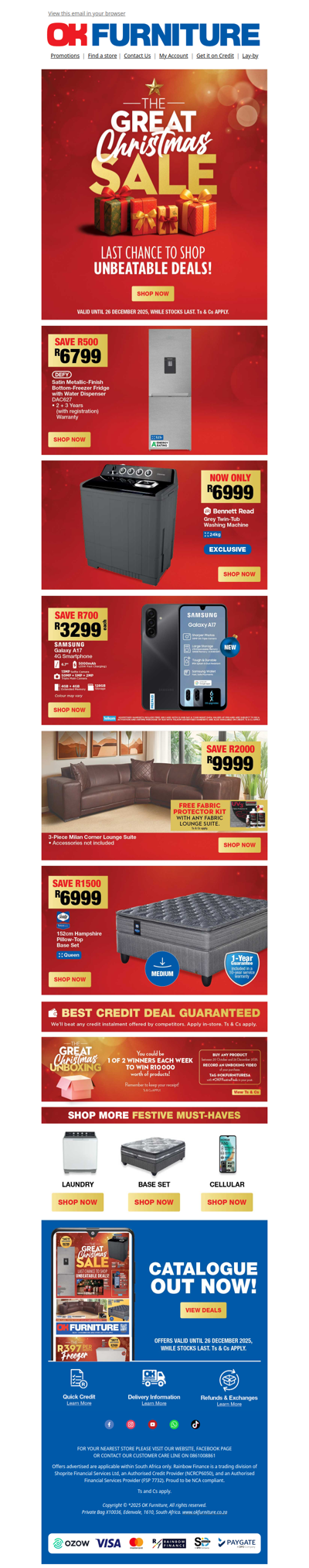 Shop These Christmas Savings While You Still Can!