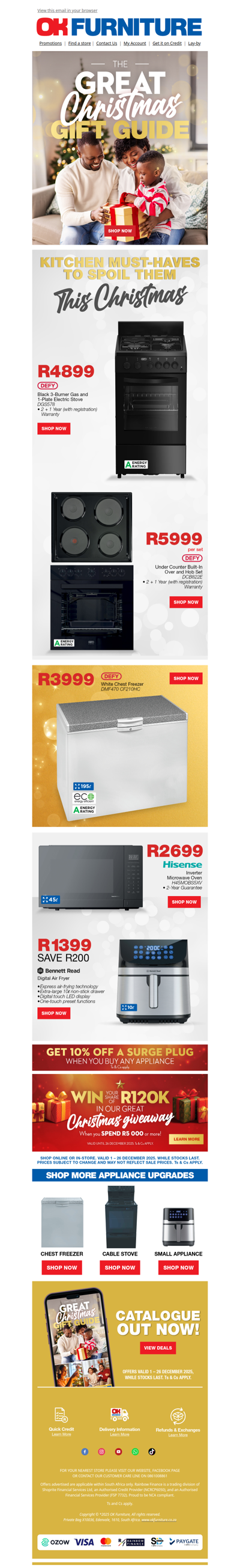 Shop Great Christmas Gifts for Their Kitchen!