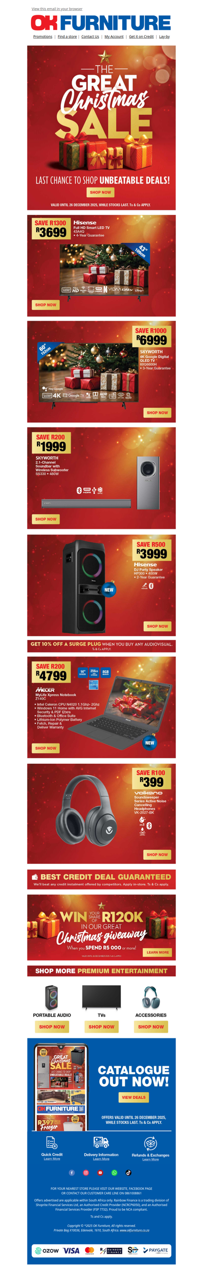 Deals You Can’t Miss on Christmas Entertainment!