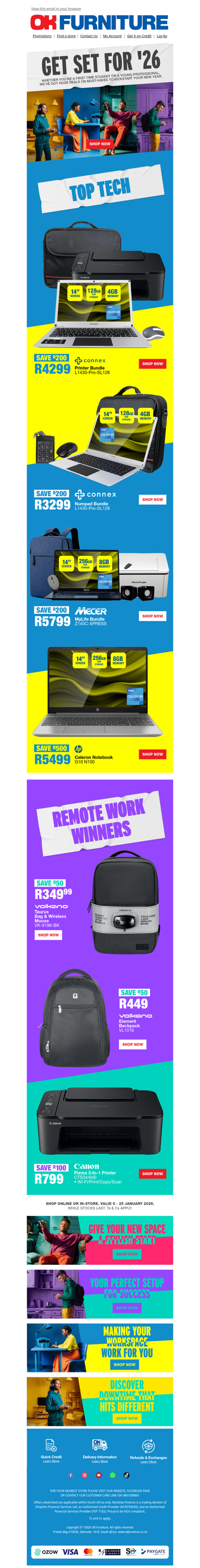 Your 2026 Tech Essentials for Less!