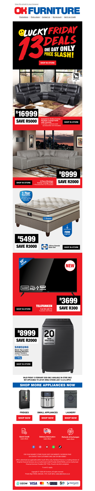 Get Set for Major Slashing This Friday the 13th!