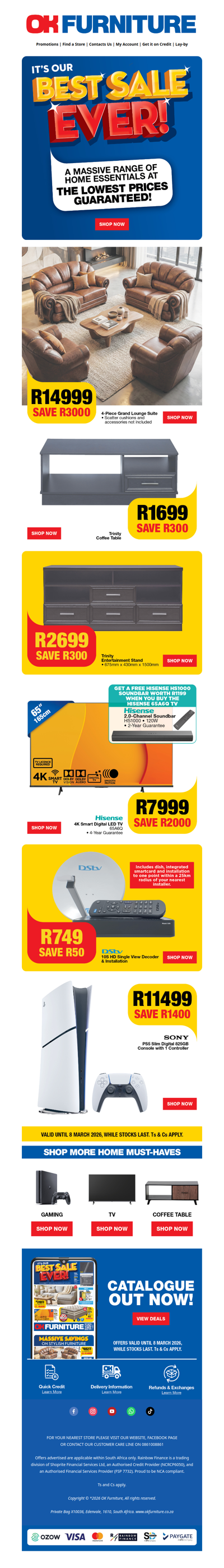 Get the Lowest Prices on Lounge Must-Haves!