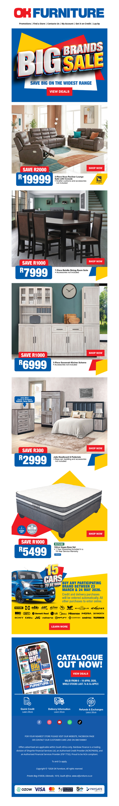 Save Big on Household Comfort & Style