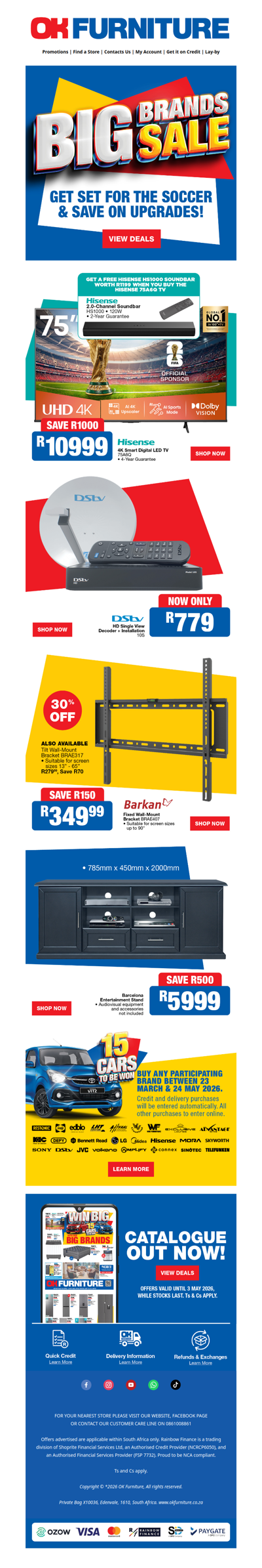 Shop BIG Deals for the Next Big Game!