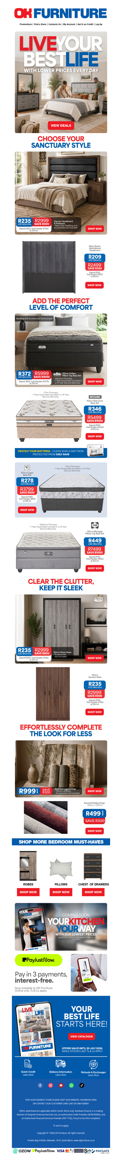 Build your best life, one room at a time!