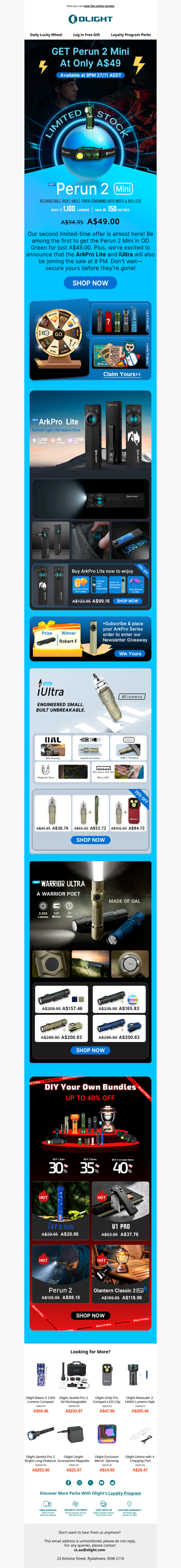 ⚡Get Perun 2 Mini at ONLY A$49