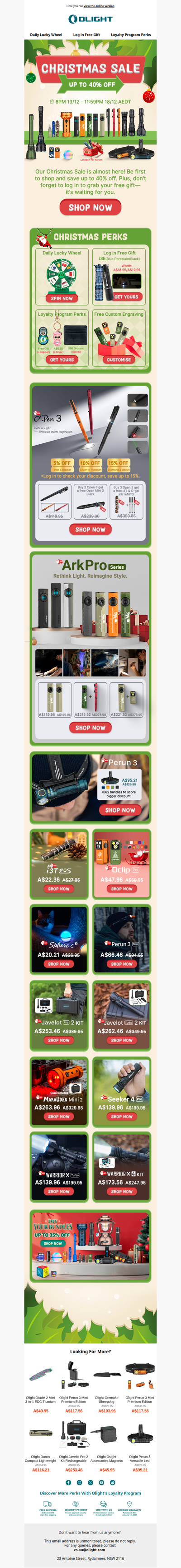 🎅Our Christmas Sale is ON!