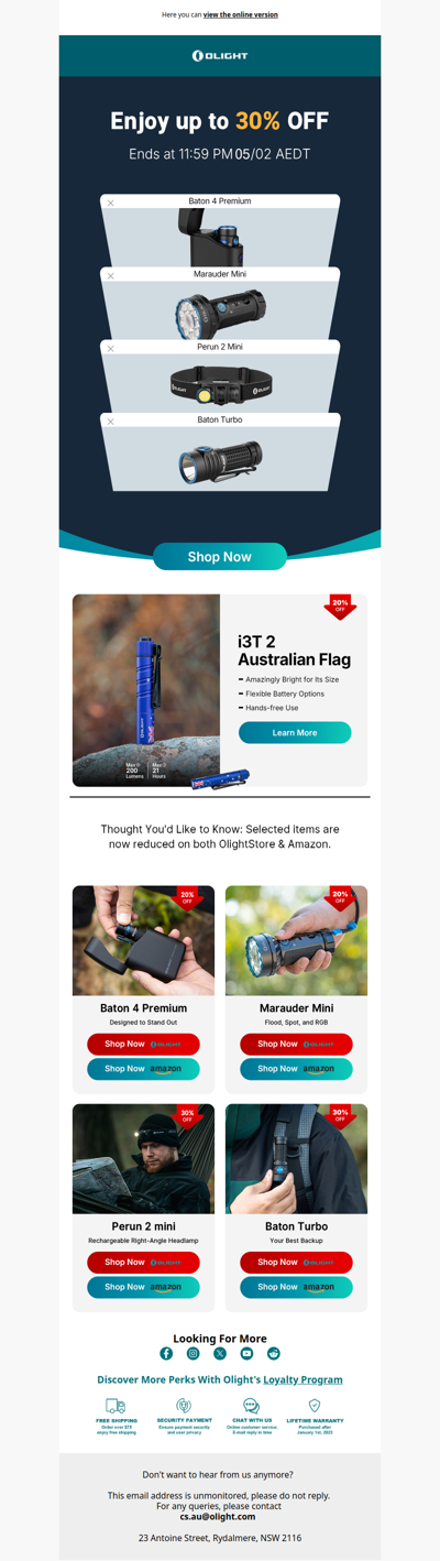 Happy Australia Day! Click to unlock your offers