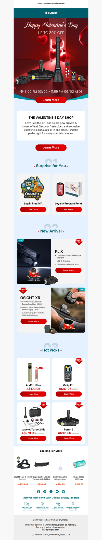 Valentine‘s Sneak Peek | Up to 30% OFF