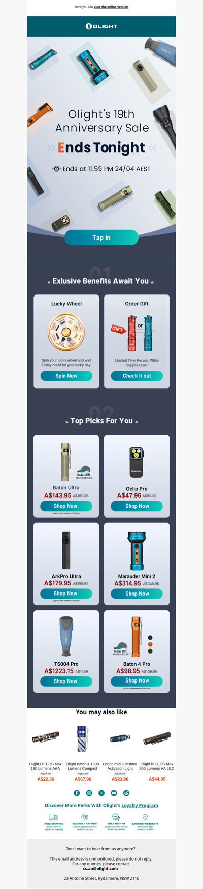 Last day: 30% OFF + Free Gift Ends Tonight