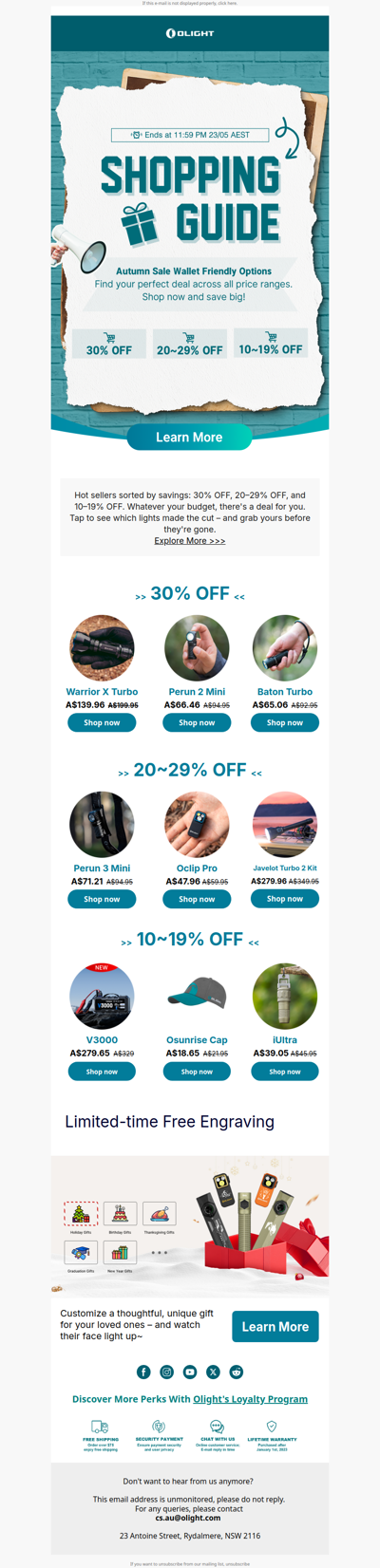 Hot Sellers by Discount: 30% | 20% | 10% OFF