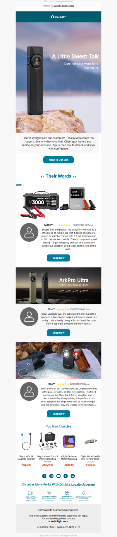 What Our Customers Are Saying