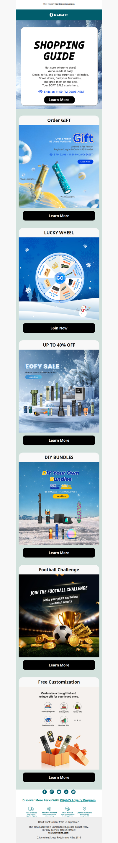 Your EOFY Sale Guide – Start Here