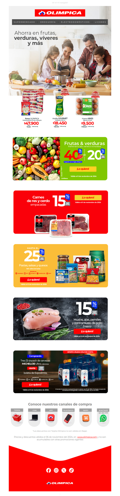 ¿Alguien dijo Precios Rojos? 🔴​🛒​ ¡Llévalos aquí!