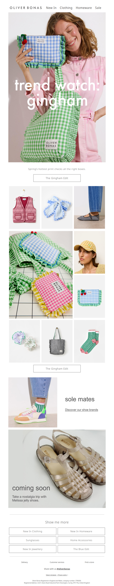 Trend watch | Gingham edit