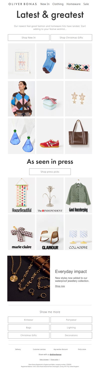 Just dropped styles | Gift inspo this way